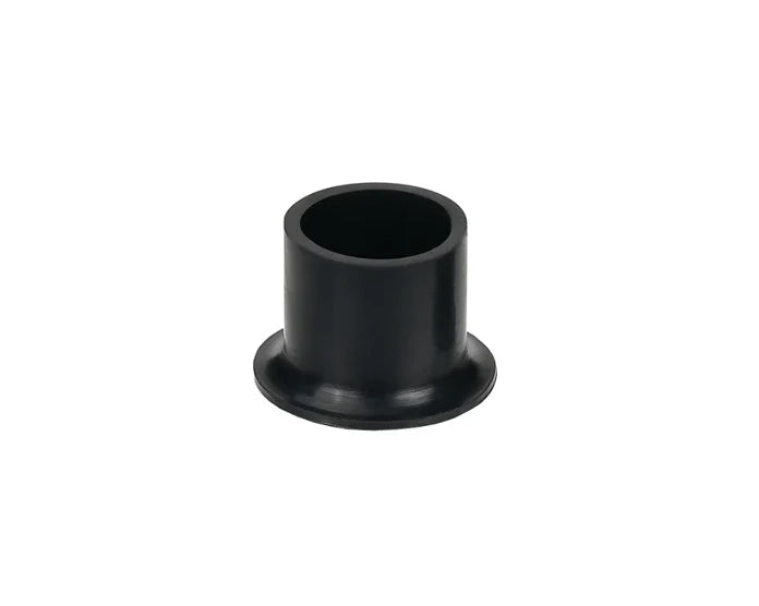 Black Silicone tattoo ink cup object on a white background